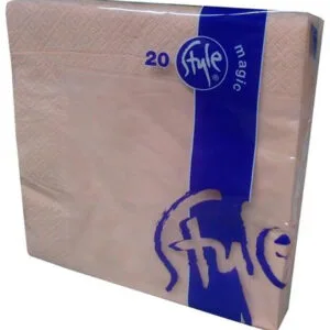 Ubrousky 2-vrstvé St. Magic - lososová