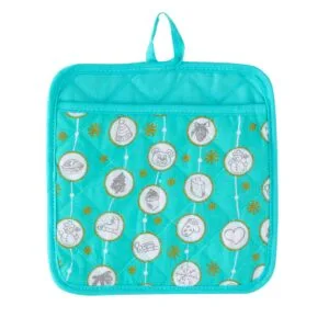 Vánoční podložka pod hrnec TORO tyrkys