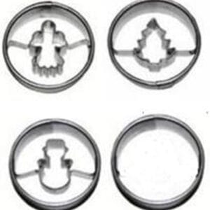 Vykrajovátko na cukroví TORO 4cm vánoční sada