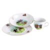 Dětská porcelánová jídelní sada THUN 3ks krtek MIX motivů - Image 2