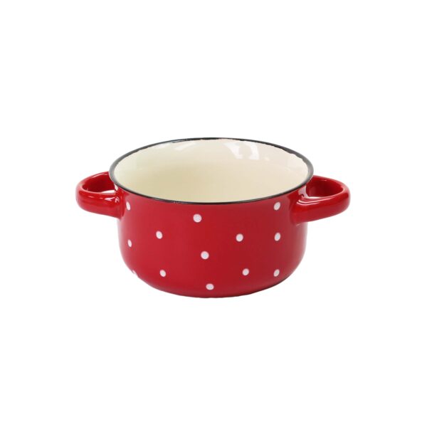Keramická polévková miska TORO 540ml puntík