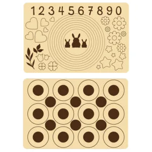 Silikonový vál na těsto TORO 60x40cm s potiskem