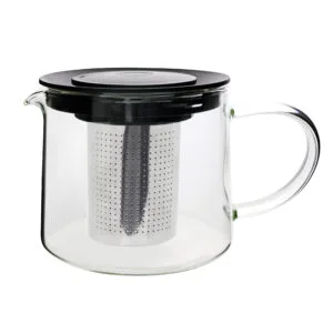 Skleněná konvice se sítkem KITCHISIMO 600ml