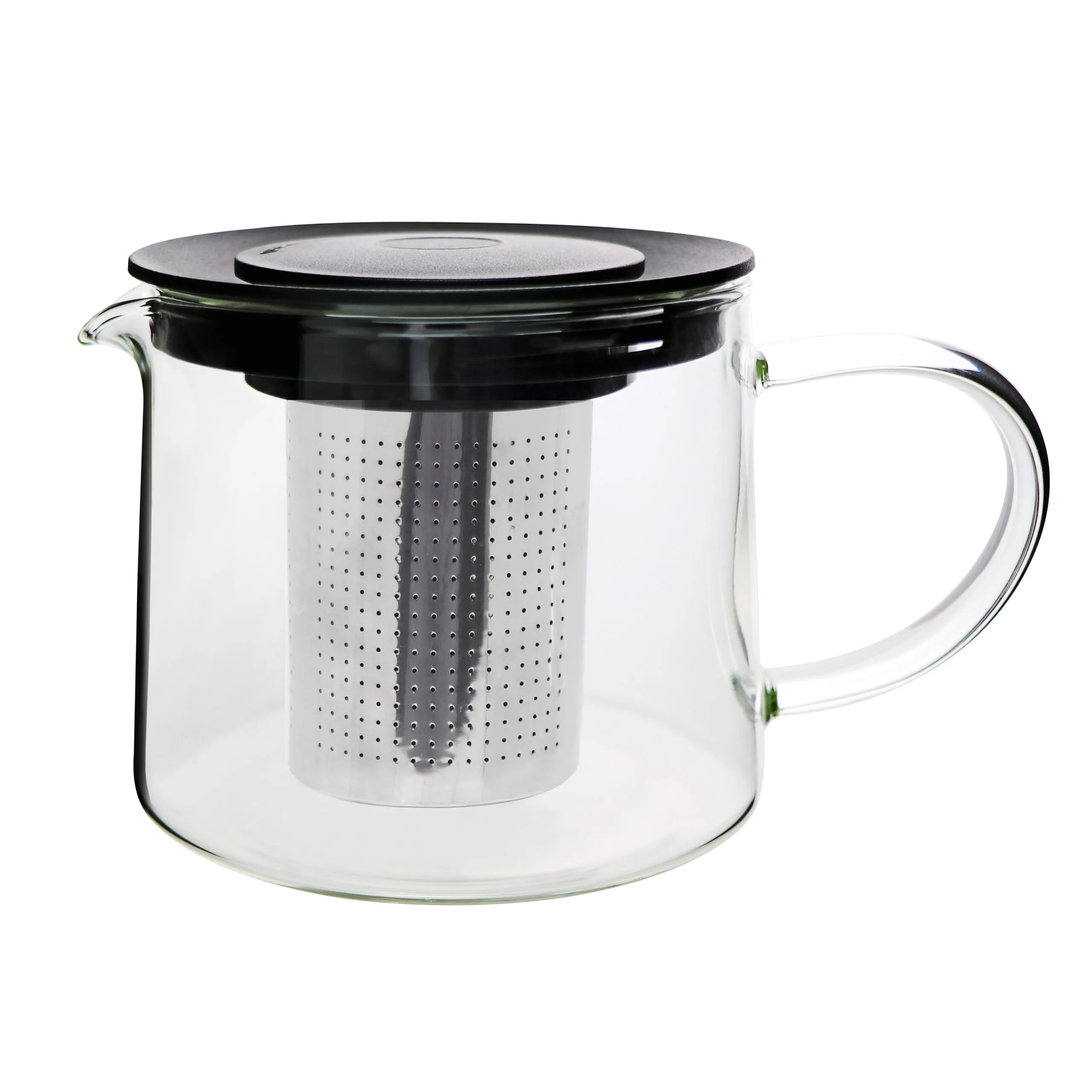 Skleněná konvice se sítkem KITCHISIMO 600ml