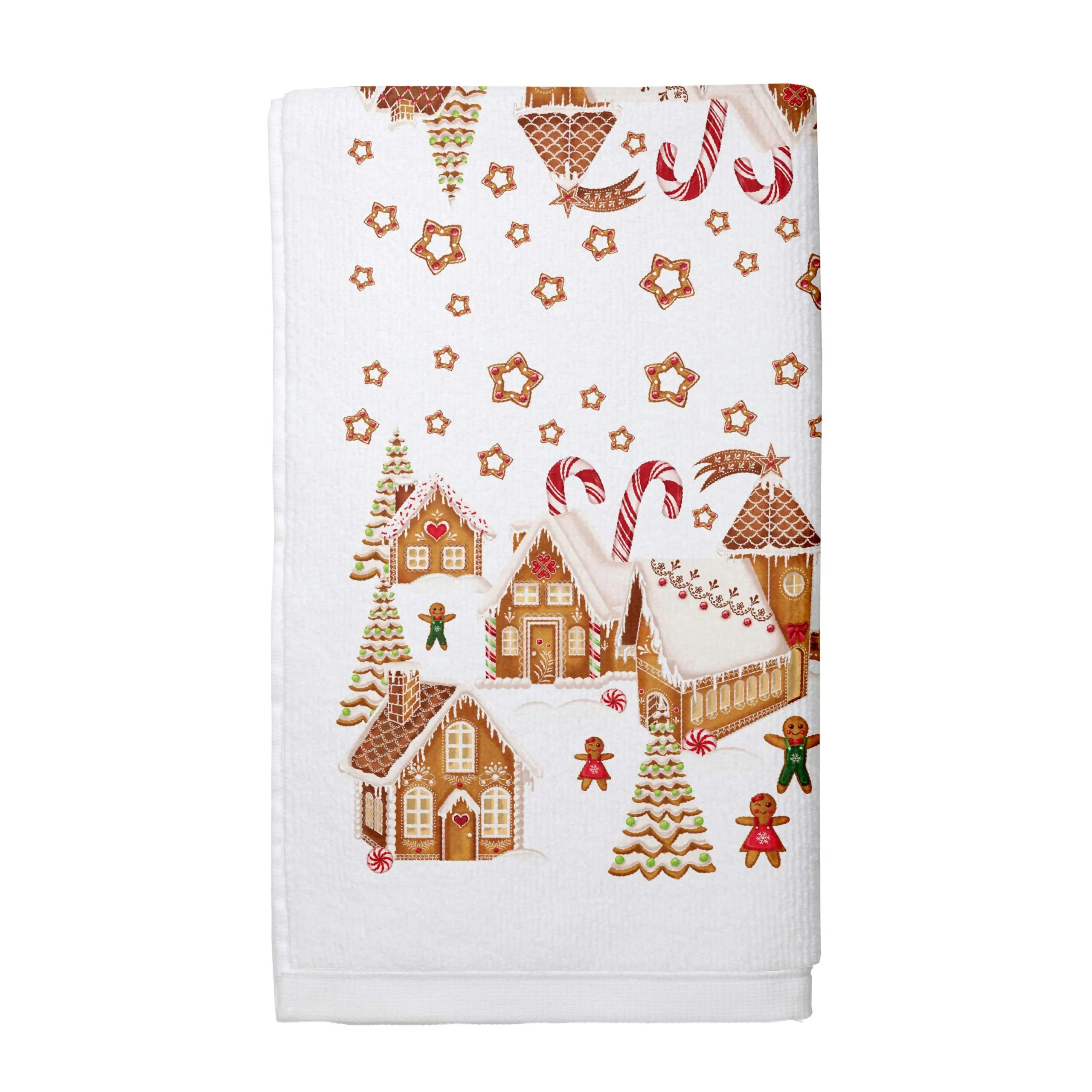 Kuchyňská utěrka TORO perníčková vesnička - Obrázek 2