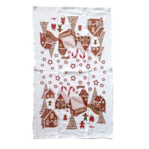 Kuchyňská utěrka TORO perníčková vesnička