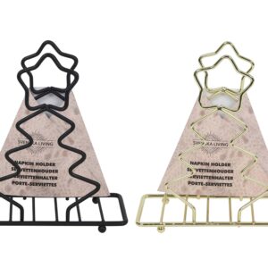 HIT Držák na ubrousky vánoční stromek MIX barev