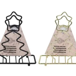 HIT Držák na ubrousky vánoční stromek MIX barev