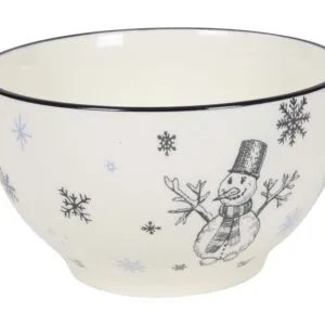 HIT Keramická miska 14cm sněhulák