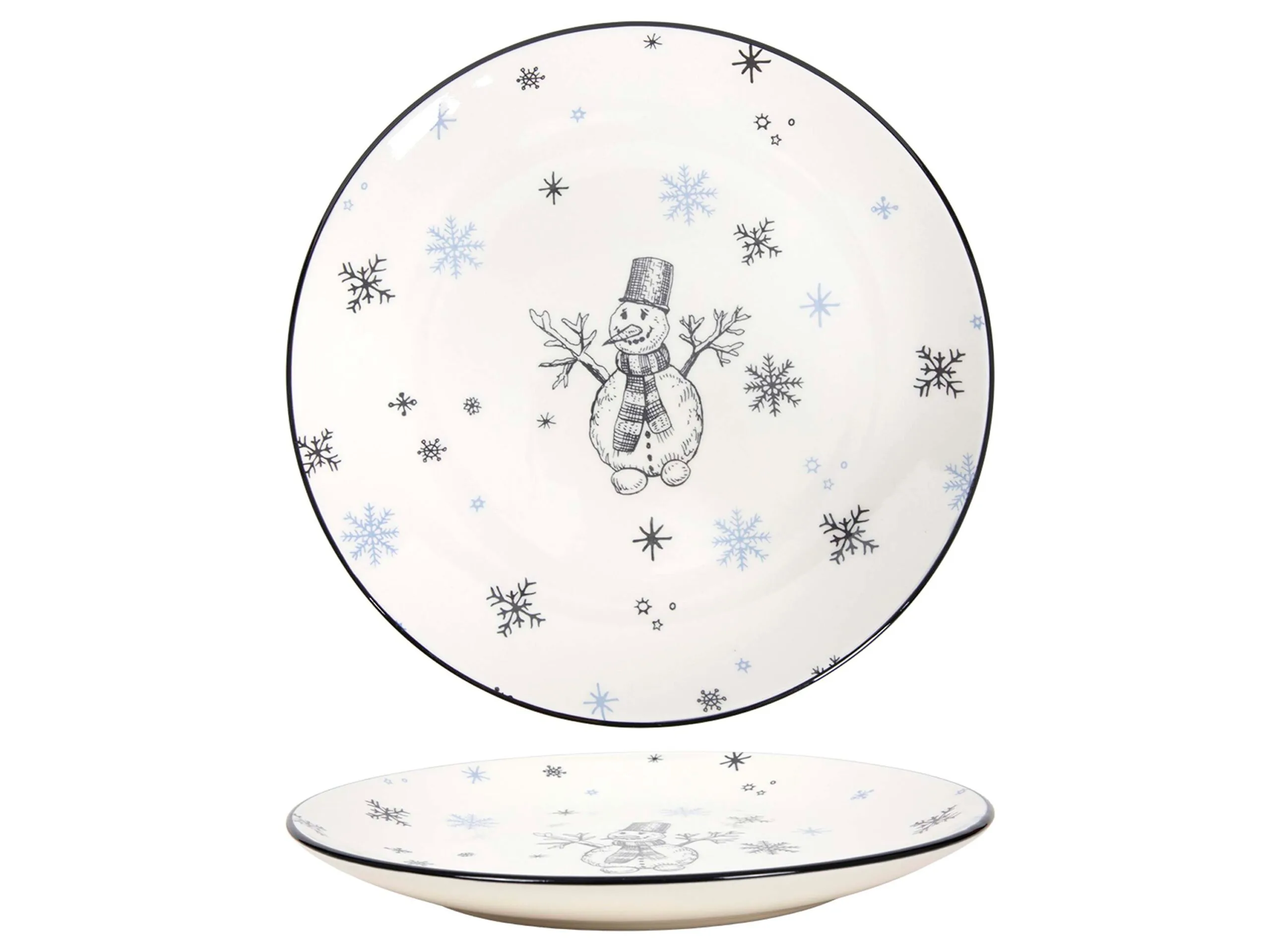 HIT Keramický jídelní talíř 26