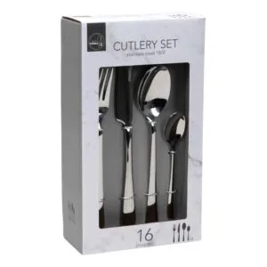 HIT Sada příborů TAVOLA 16ks stříbrná
