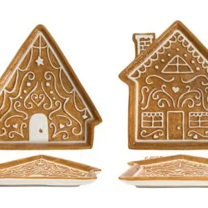 HIT Servírovací talíř 26x24cm perníková chaloupka