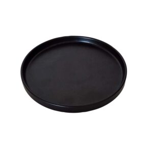 Keramický dezertní talíř KITCHISIMO 20cm černý mat