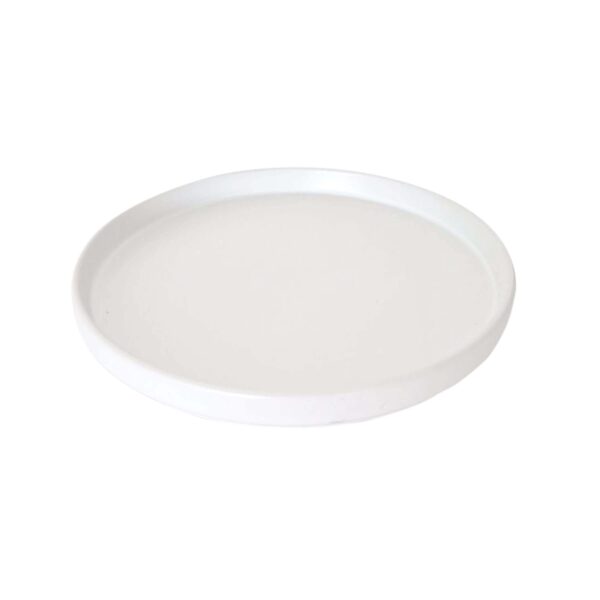 Keramický jídelní talíř KITCHISIMO 26cm bílý mat