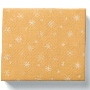 PROCOS Papírové vánoční ubrousky 33x33cm 3vrstvé zlaté 20ks