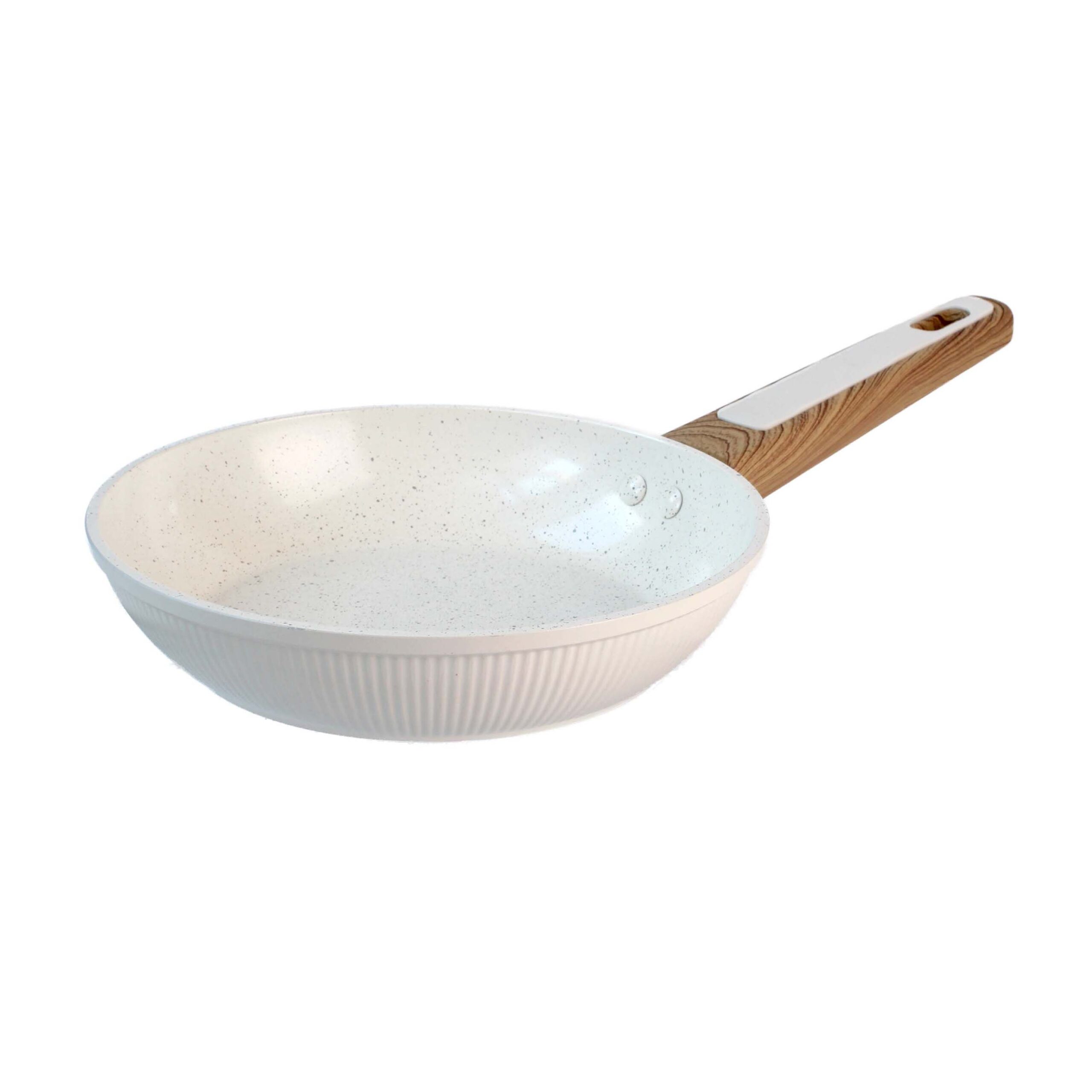 Pánev KITCHISIMO BIANCO 24cm nepřilnavý povrch - Obrázek 2