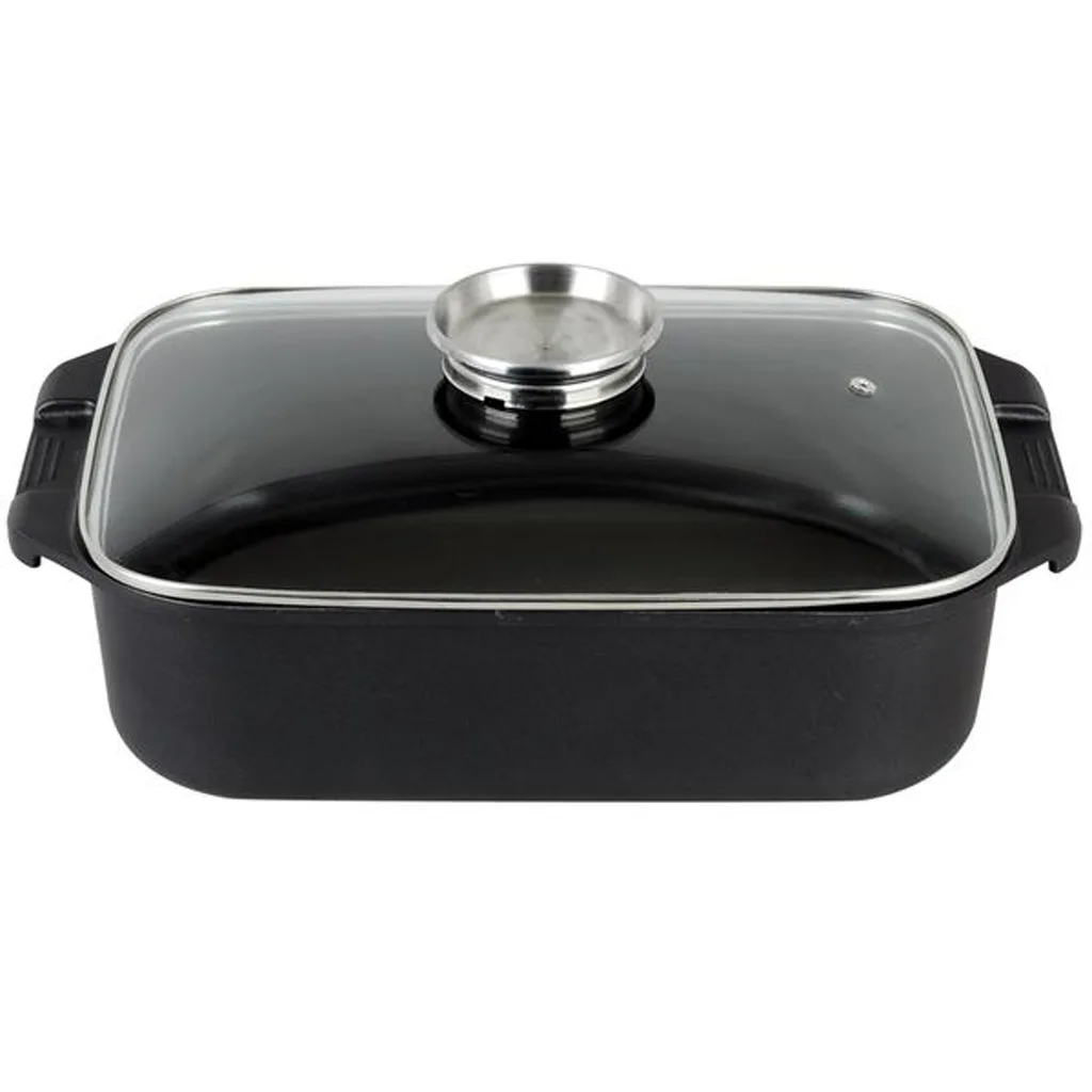 Pekáč TORO se skleněnou poklicí 34.5x24.5cm - Obrázek 2