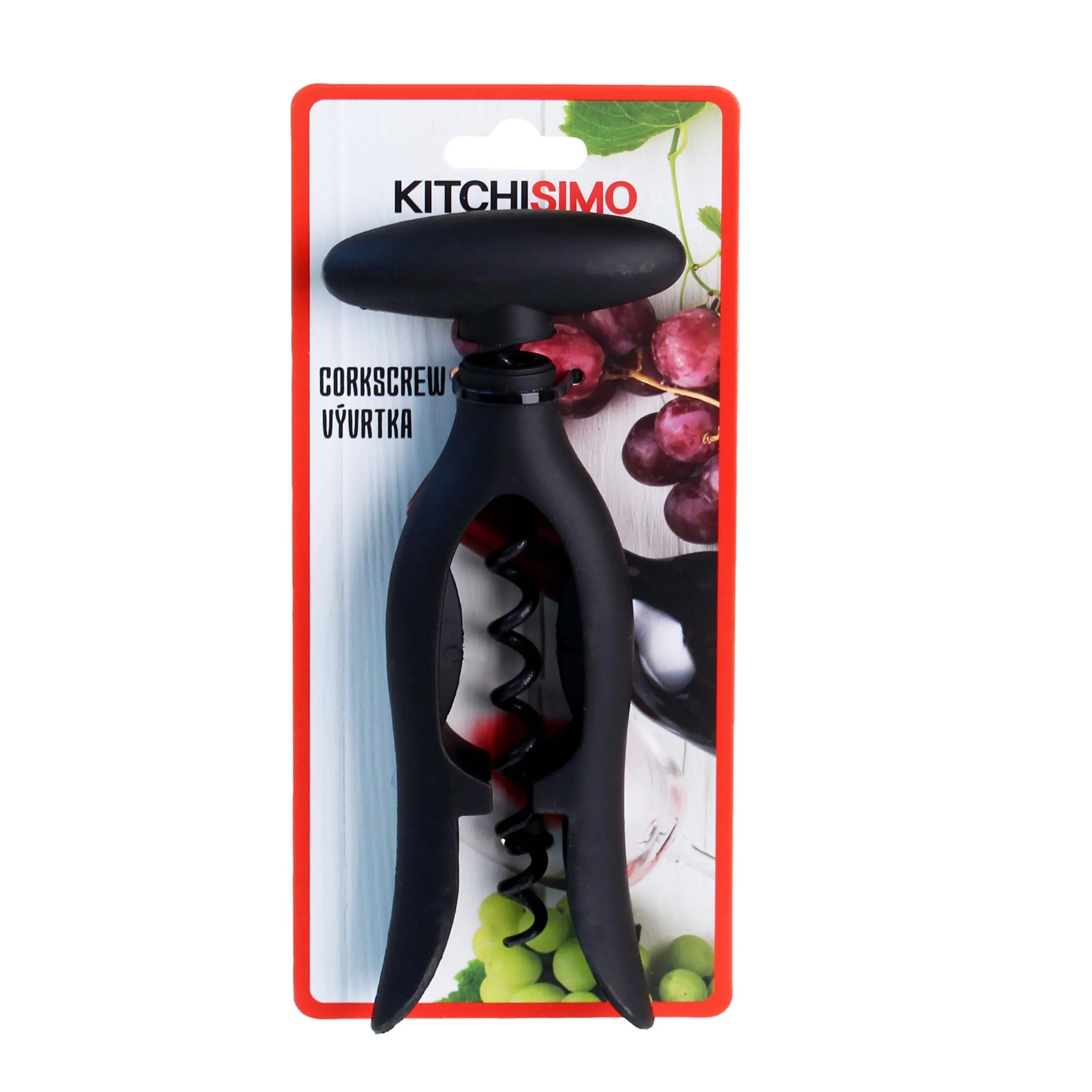 Otvírák na víno TORO černý - Obrázek 2