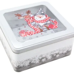 Dóza na vánoční cukroví 18x18x8