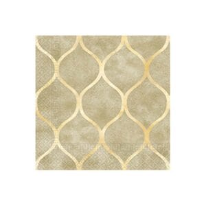 PROCOS Papírové ubrousky 33x33cm 3vrstvé orient 20ks