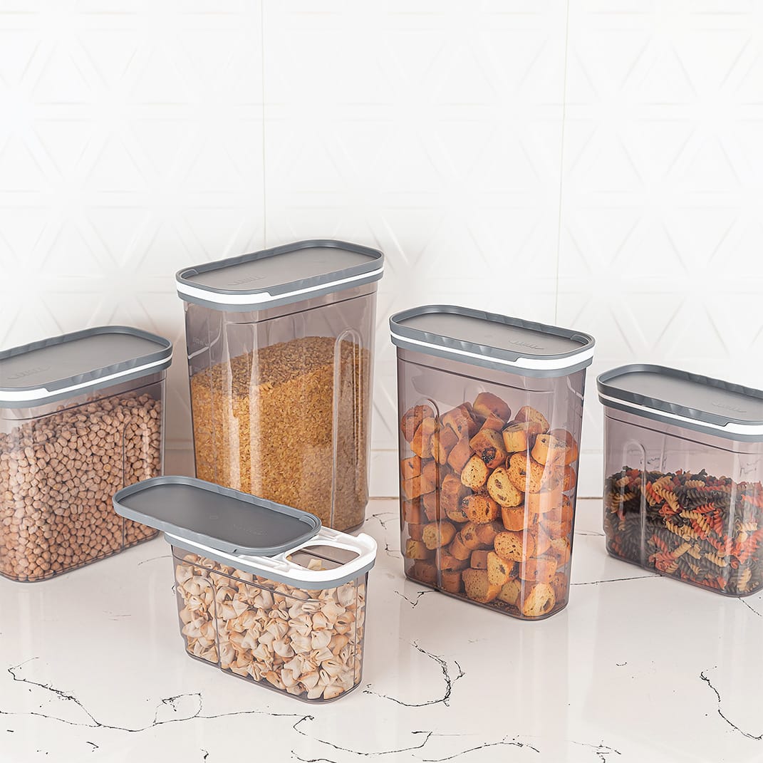 Plastová dóza s násypkou QLUX 3000ml - Obrázek 2