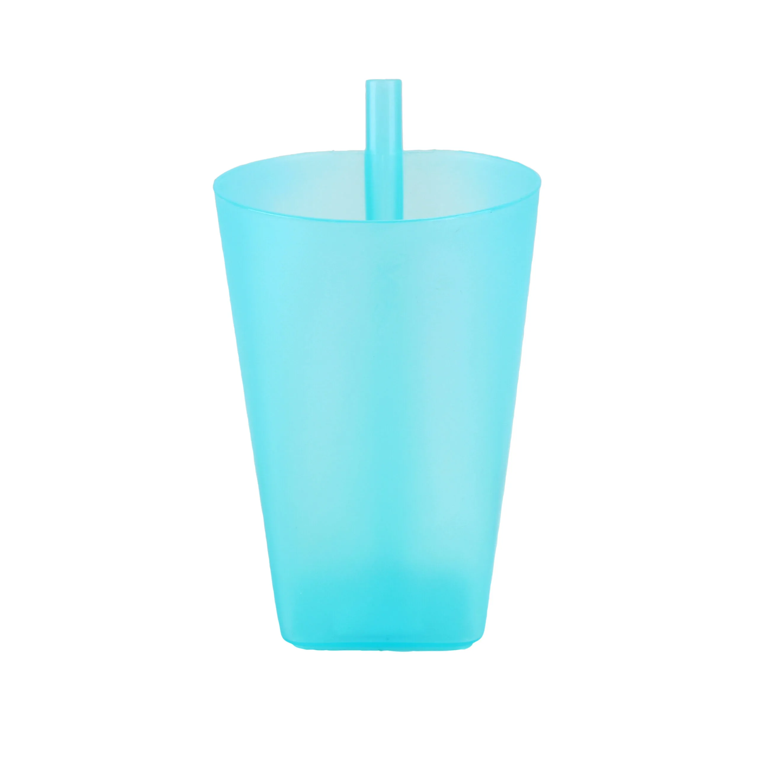 Plastový kelímek s brčkem TORO MIX barev - Obrázek 2