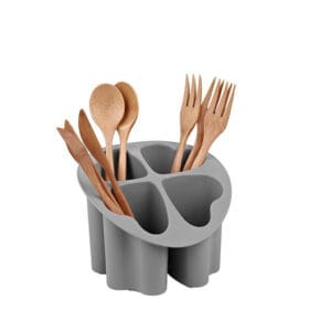 Plastový odkapávač na příbory QLUX Clover