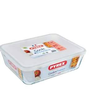 Skleněná dóza s víčkem PYREX 2600ml
