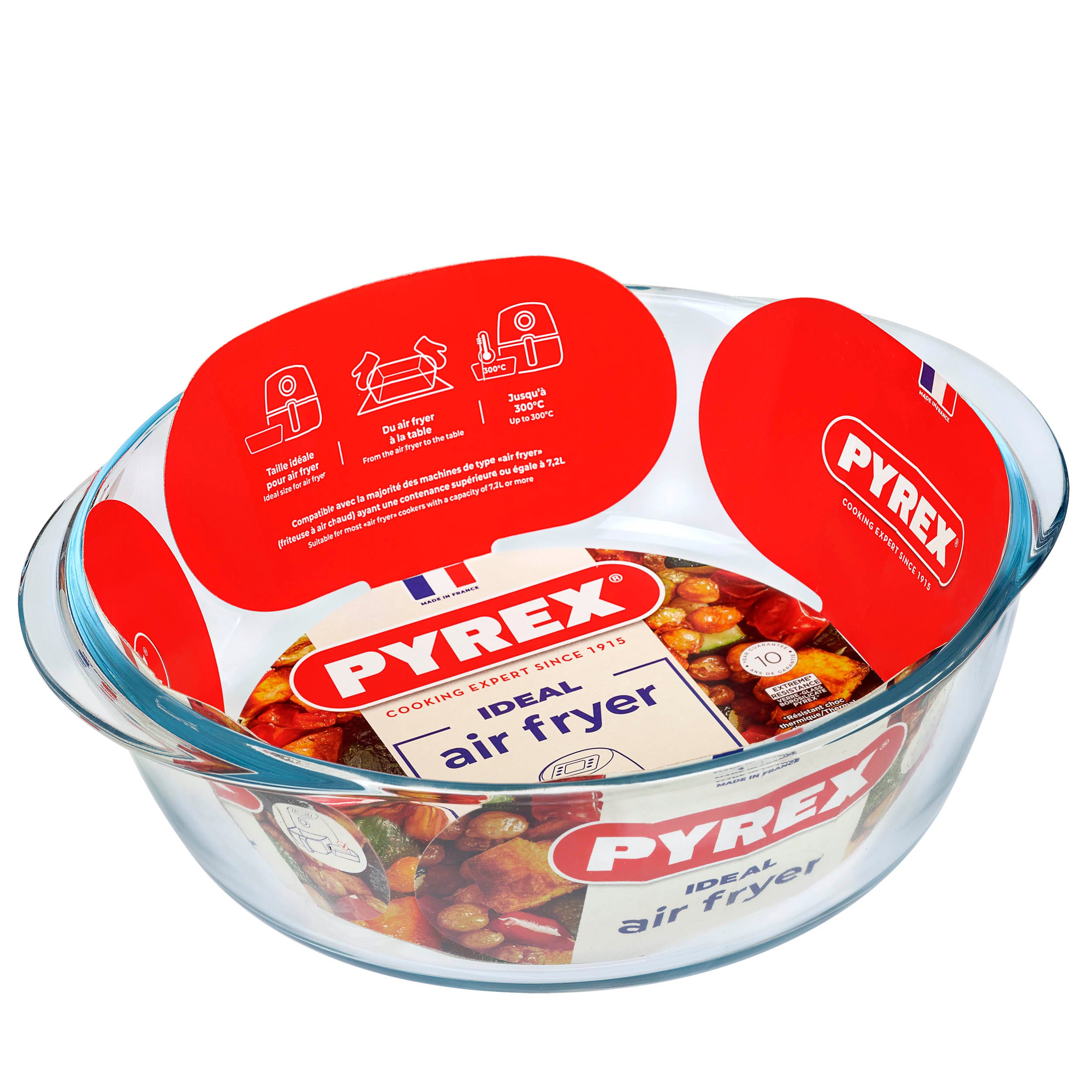 Skleněná mísa do horkovzdušné trouby PYREX 26cm/2