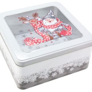 Dóza na vánoční cukroví 18x18x8