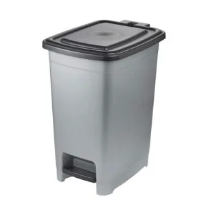 Plastový nášlapný odpadkový koš KEEEPER 40l