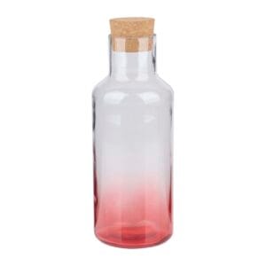 Skleněná láhev s uzávěrem ALPINA 1200ml červená