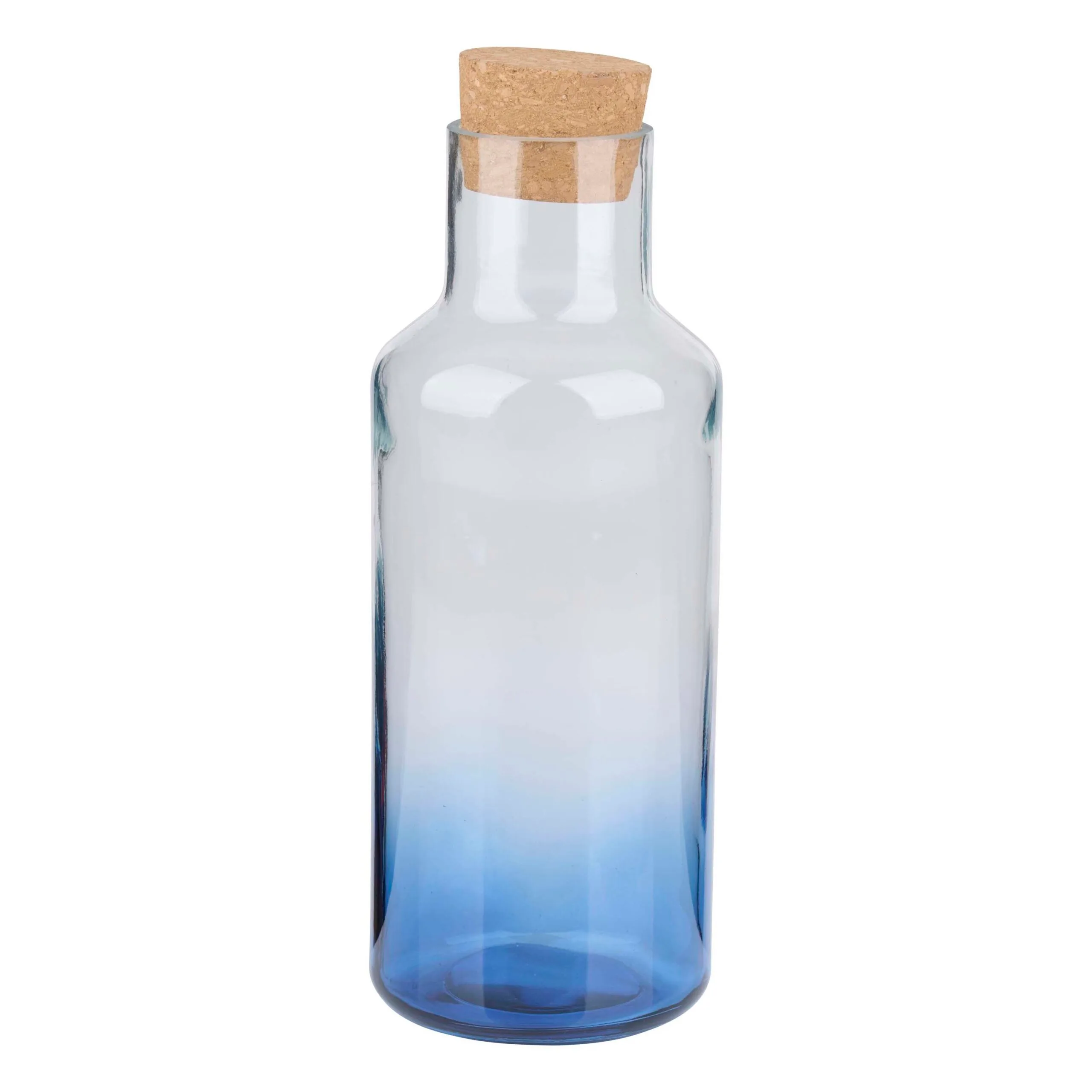 Skleněná láhev s uzávěrem ALPINA 1200ml modrá