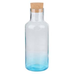 Skleněná láhev s uzávěrem ALPINA 1200ml modrá