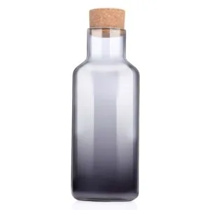 Skleněná láhev s uzávěrem ALPINA 1200ml šedá