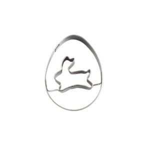 Vykrajovátko na velikonoční cukroví TORO 6cm vajíčko - králík