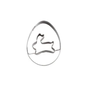 Vykrajovátko na velikonoční cukroví TORO 6cm vajíčko - králík