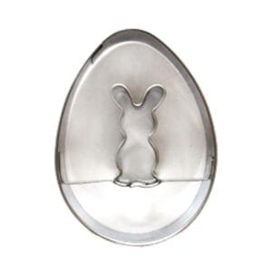 Vykrajovátko na velikonoční cukroví TORO 6cm vajíčko-zajíček