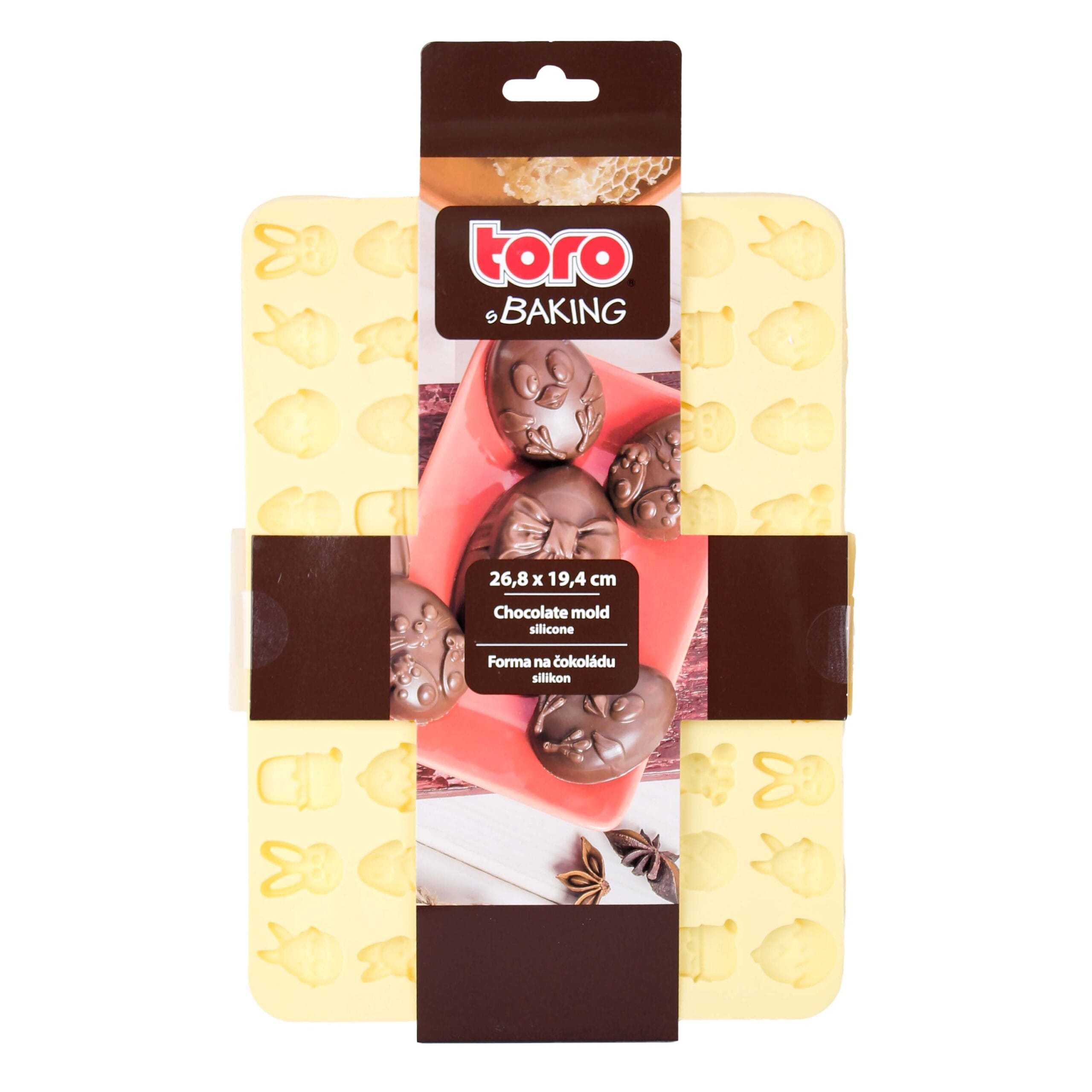 Silikonová forma na čokoládu TORO 54ks velikonoční - Obrázek 2