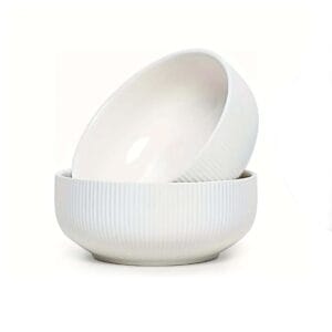 Keramická miska KITCHISIMO 530ml žebrovaná krémový