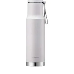 LOCKNLOCK Nerezová termoska s uchem LOCK Metro 620ml slonová kost