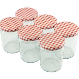 SADA SKLENIC 6KS TWIST NA ZAVAŘ.440ML VÍČKO 82MM