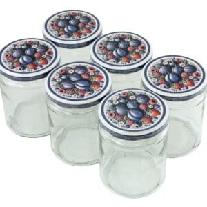 SADA SKLENIC 6KS TWIST NA ZAVAŘ.540ML VÍČKO 82MM