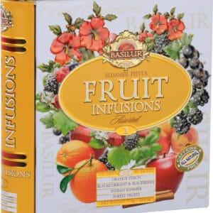 ČAJ BASILUR FRUIT INFUSIONS BOOK PLECH 32x1