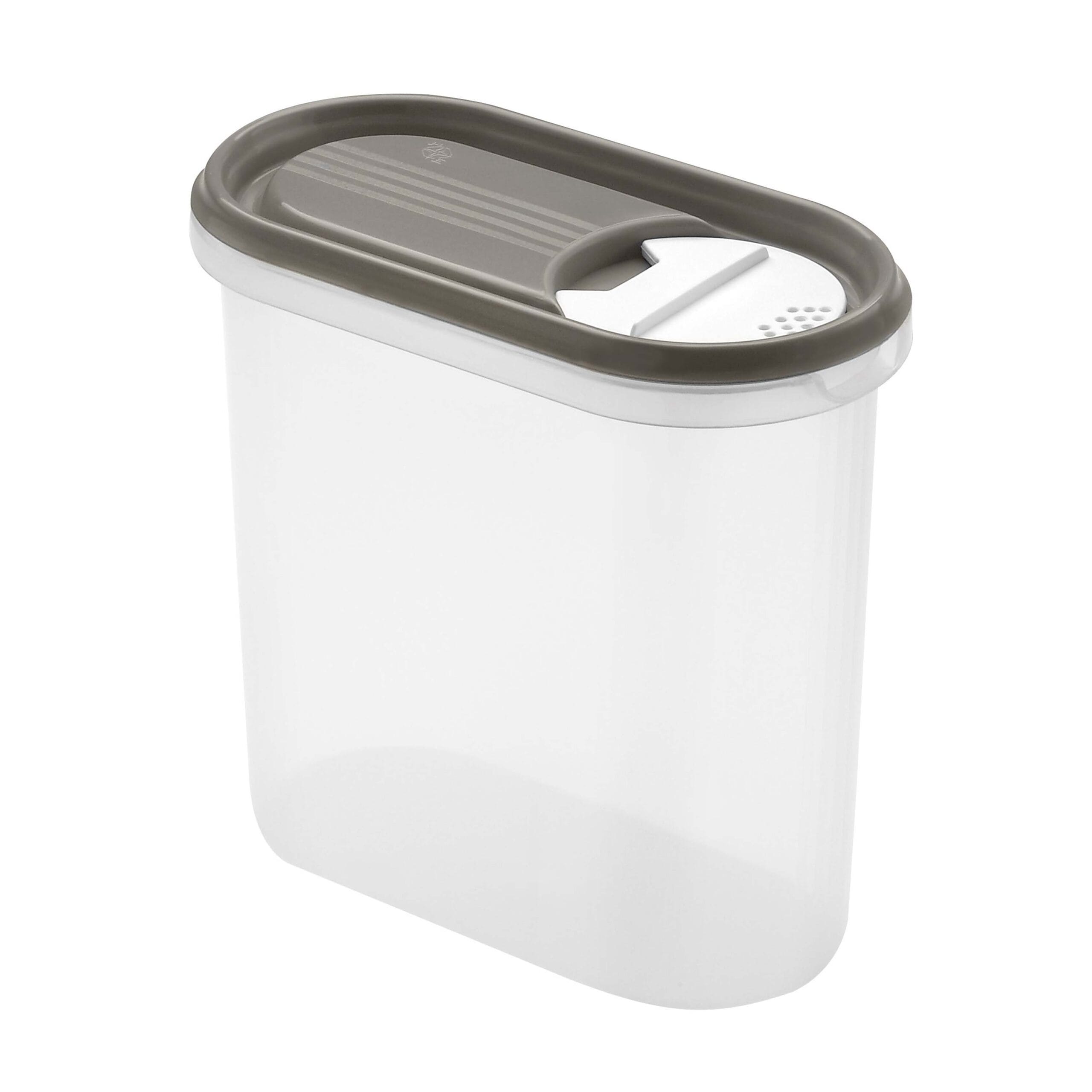 Plastová dóza s násypkou HEIDRUN 2000ml MIX barev - Obrázek 2