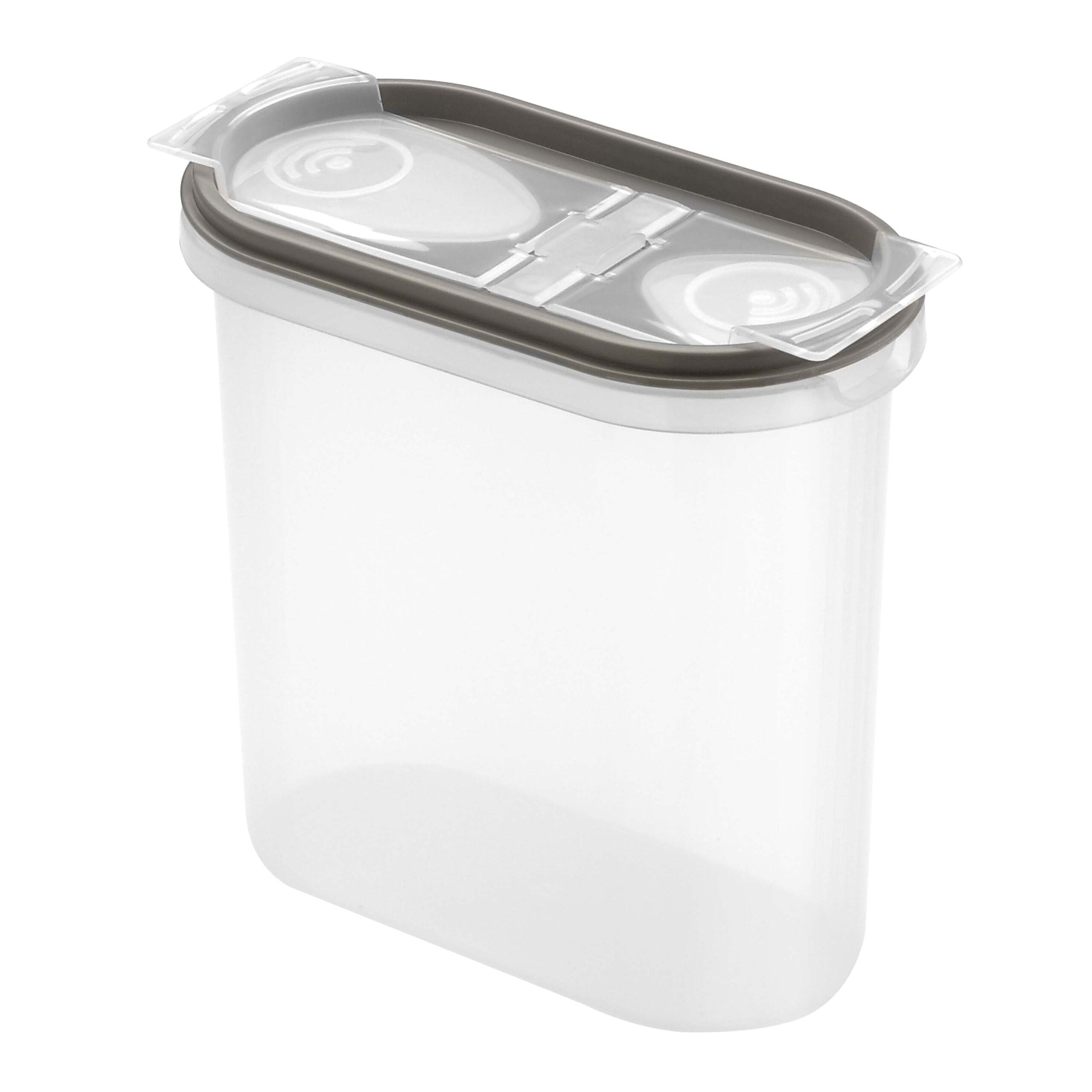 Plastová dóza s násypkou HEIDRUN 2000ml MIX barev