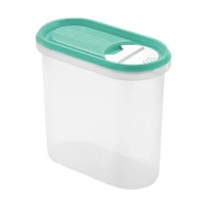 Plastová dóza s násypkou HEIDRUN 2000ml MIX barev