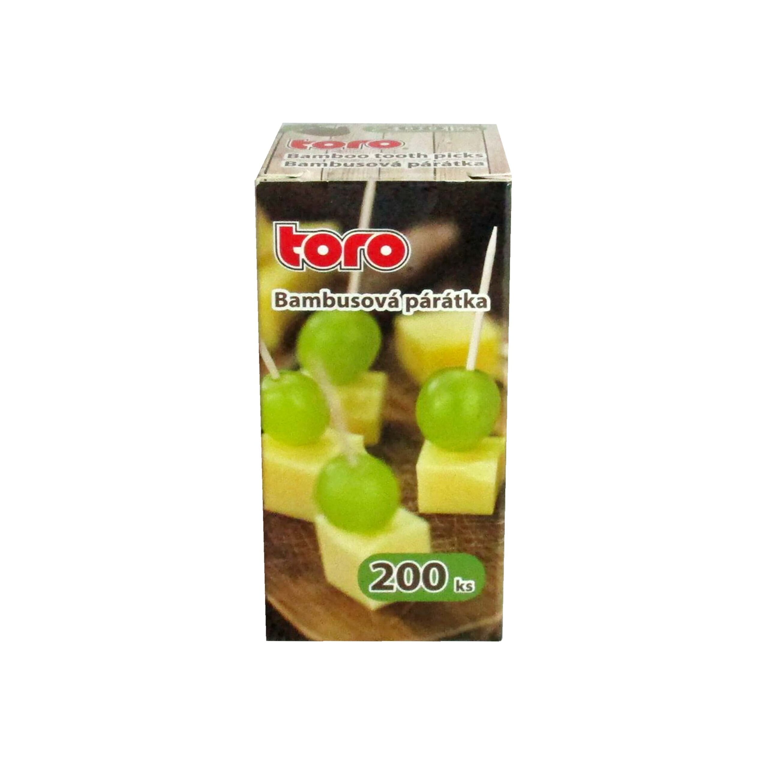 Bambusová párátka TORO 200ks