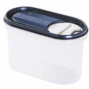 Plastová dóza s násypkou HEIDRUN 1000ml MIX barev