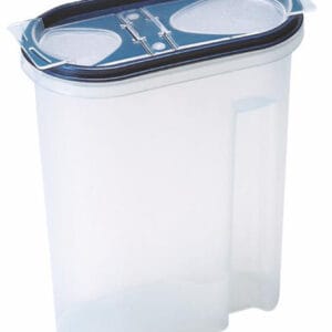 Plastová dóza s násypkou HEIDRUN 2500ml MIX barev